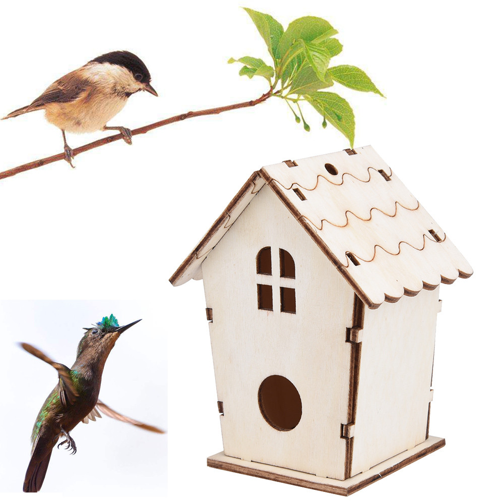 A Nest DOX Nest House Bird Box Wooden Box WaiiMak DIY Handmade Bird House
